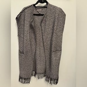 Michael Stars sweater vest with fringe. Size medium.